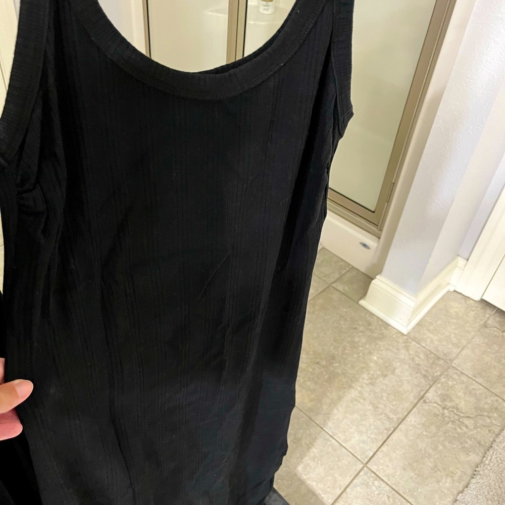 Vitamin A Classic Black Coverup Dress